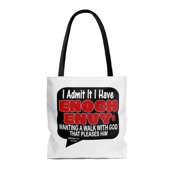 CHRISTIAN FAITH TOTE BAG -    I ADMIT IT I HAVE ENOCH ENVY:  WANTING A WALK WITH GOD THAT PLEASES HIM