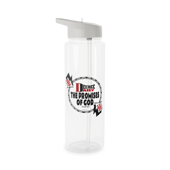 CHRISTIAN FAITH WATER BOTTLE - DECREE DAILY THE PROMISES OF GOD OVER YOUR LIFE !