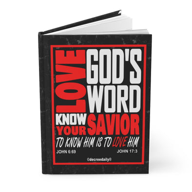 CHRISTIAN JOURNAL - LOVE GOD'S WORD KNOW YOUR SAVIOR JOURNAL