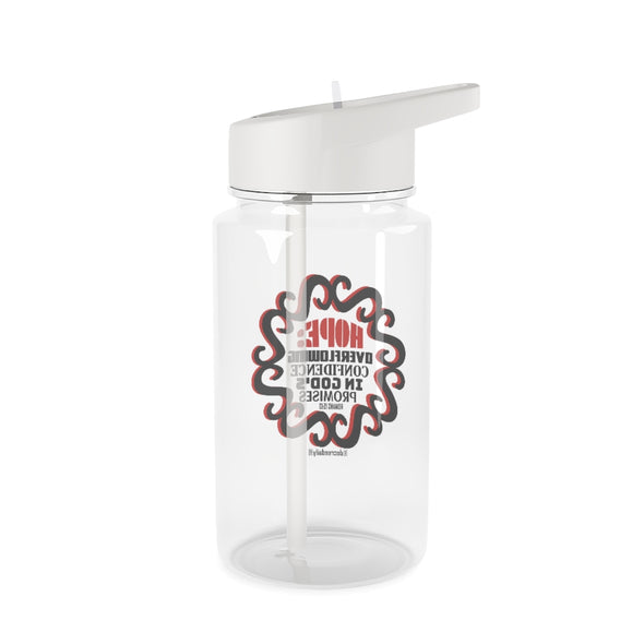 CHRISTIAN FAITH WATER BOTTLE - HOPE: OVERFLOWING CONFIDENCE IN GOD'S PROMISES