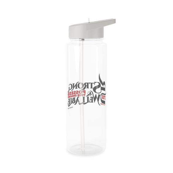 CHRISTIAN FAITH WATER BOTTLE - CHILD OF GOD - UR STRONG & WELL ABLE...POSSESS YOUR DREAMS !!
