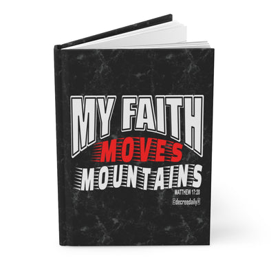 CHRISTIAN FAITH JOURNAL - MY FAITH MOVES MOUNTAINS JOURNAL