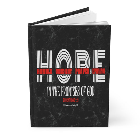 CHRISTIAN FAITH JOURNAL - H.O.P.E. (HUMBLE. OBEDIENT. PRAYER. with EXPECTATION.) IN THE PROMISES OF GOD