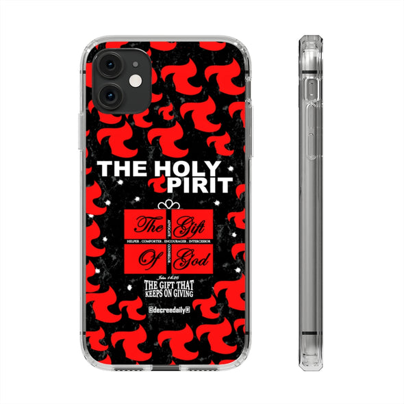 CHRISTIAN FAITH CLEAR iPHONE CASE - THE HOLY SPIRIT THE GIFT OF GOD...THE GIFT THAT KEEPS ON GIVING