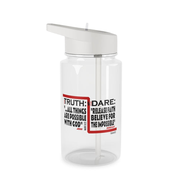 CHRISTIAN FAITH WATER BOTTLE - THE TRUTH...THE DARE...