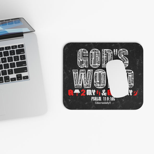 CHRISTIAN FAITH MOUSE PAD - GOD'S WORD - A LAMP 2 MY FEET & A LIGHT 2 MY PATH